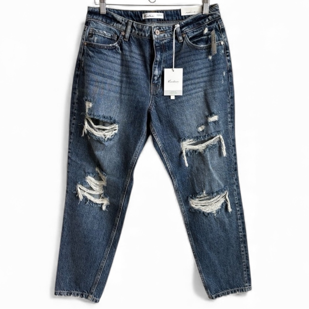 KanCan High Rise MOM Jeans Size 29 NWT